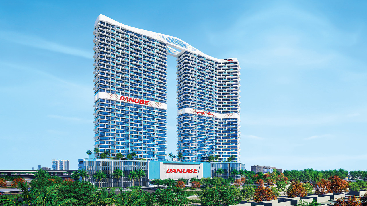 Sportz Towers in Dubai Sports City buildings rendering
