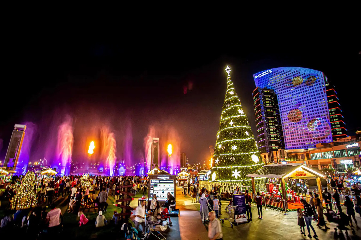 Dubai Festival City Christmas Market