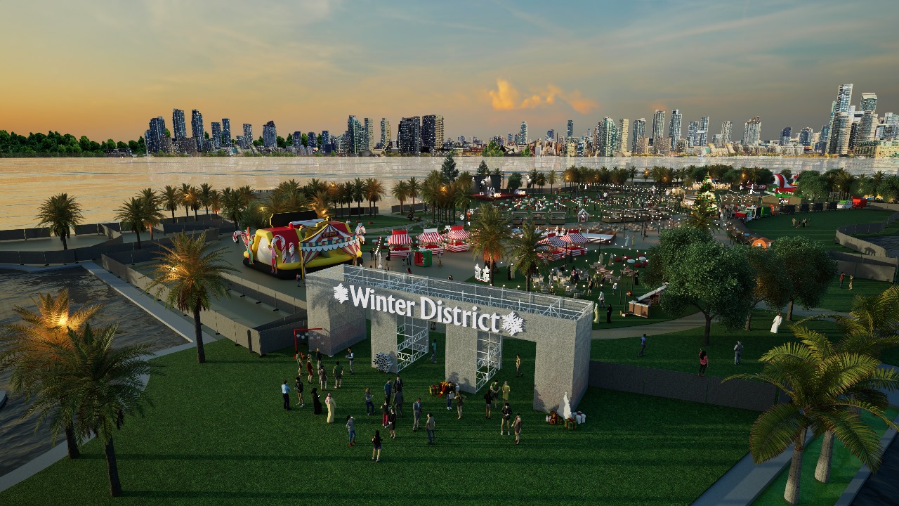 Dubai Media City Amphitheatre Winter District