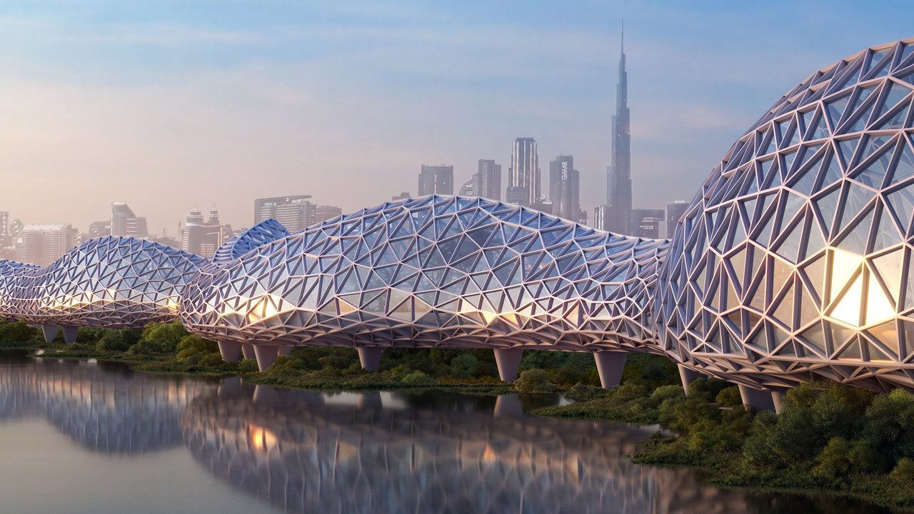 An exterior shot of the loop (artist rendering)