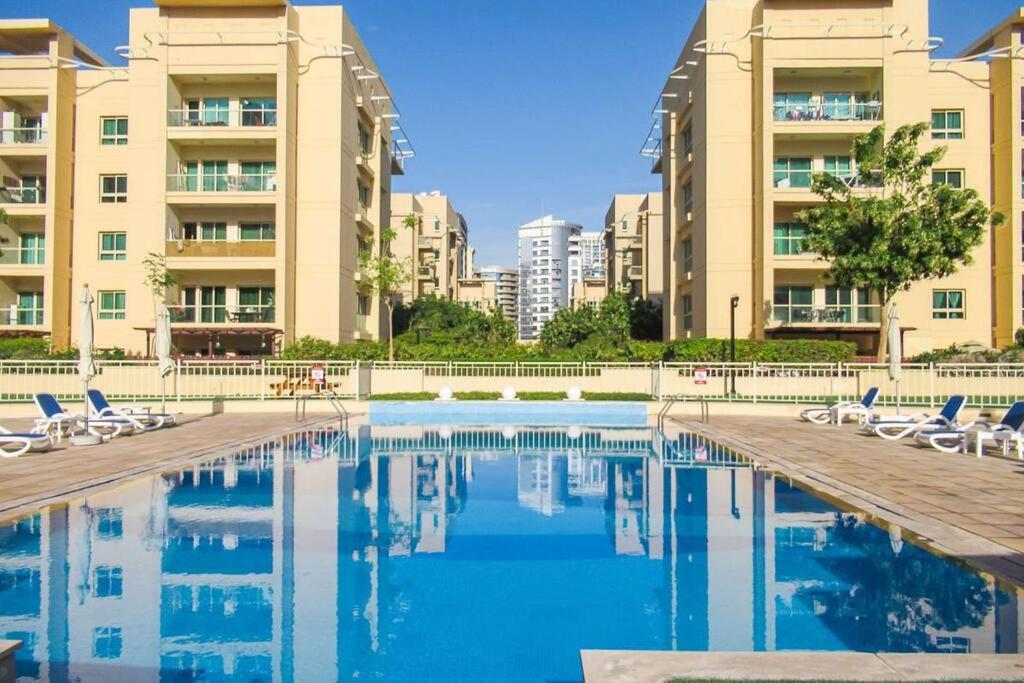 The Greens with the courtyard pool