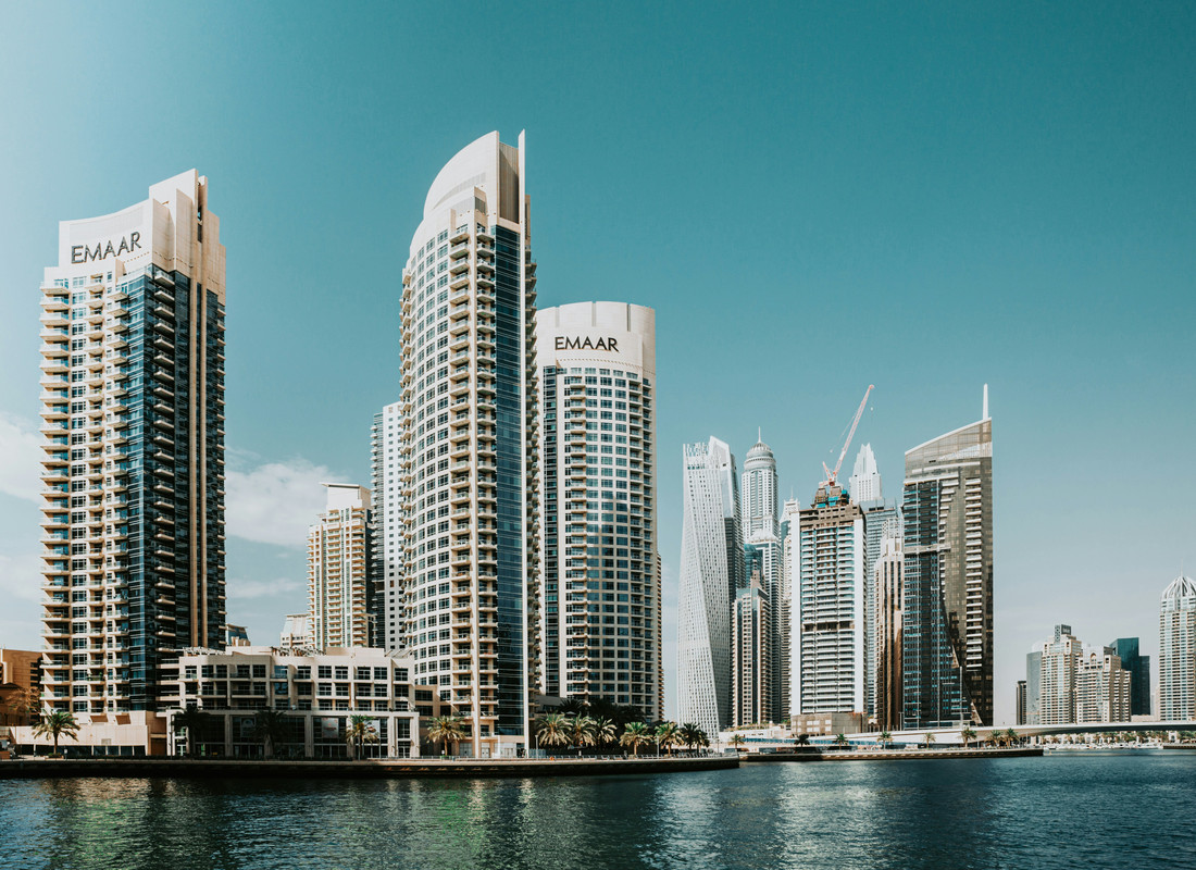 Emaar 6 buildings in Dubai Marina