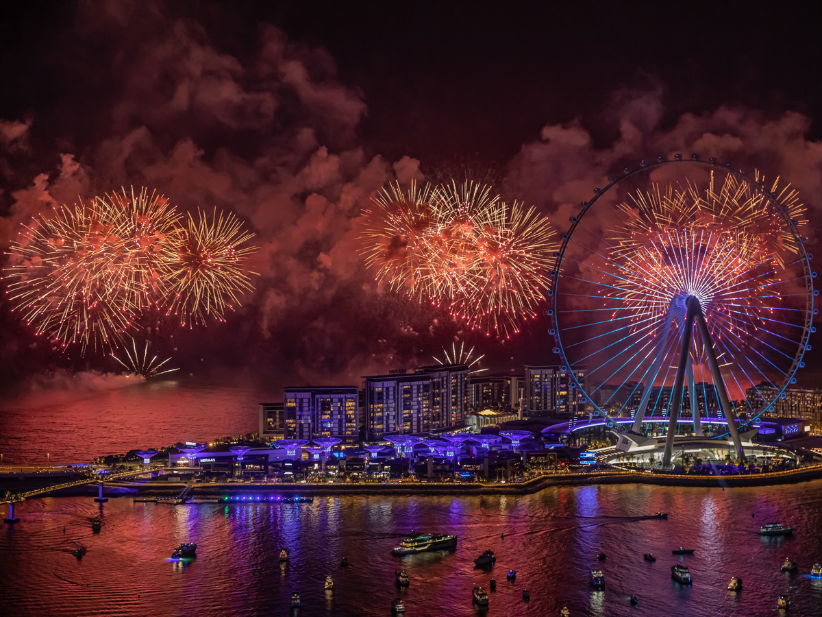 Bluewaters fireworks